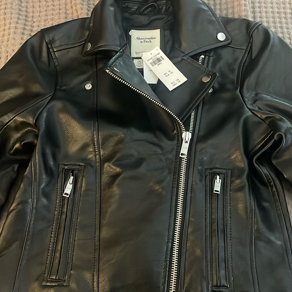 Abercrombie and Fitch Moto Jacket brand new with tag
